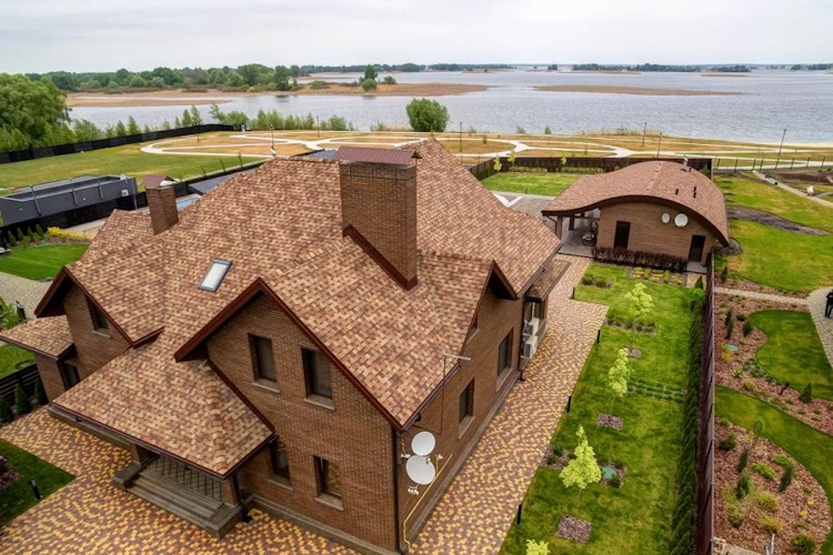 Многослойная черепица ТЕХНОНИКОЛЬ SHINGLAS Джаз Терра (уп. 2 кв. м.)