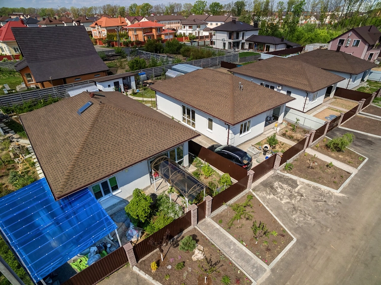Многослойная черепица ТЕХНОНИКОЛЬ SHINGLAS Ранчо Коричневый (уп. 2 кв.м.)