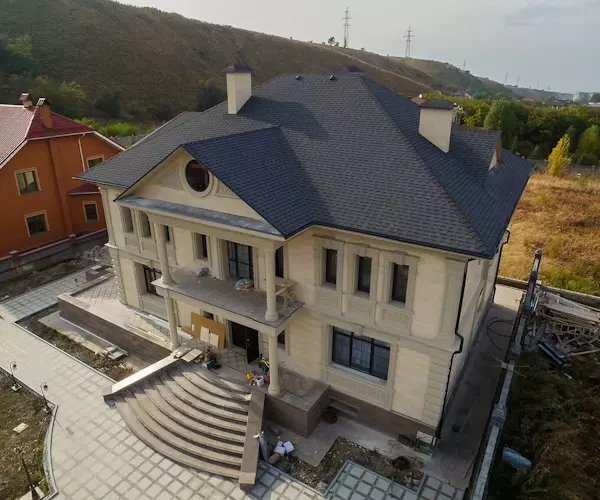 Многослойная черепица ТЕХНОНИКОЛЬ SHINGLAS Ранчо Платина (уп. 2 кв.м.)